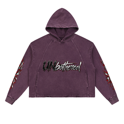 DèɛpEŋD Unbothered Vintage Washed Hoodie