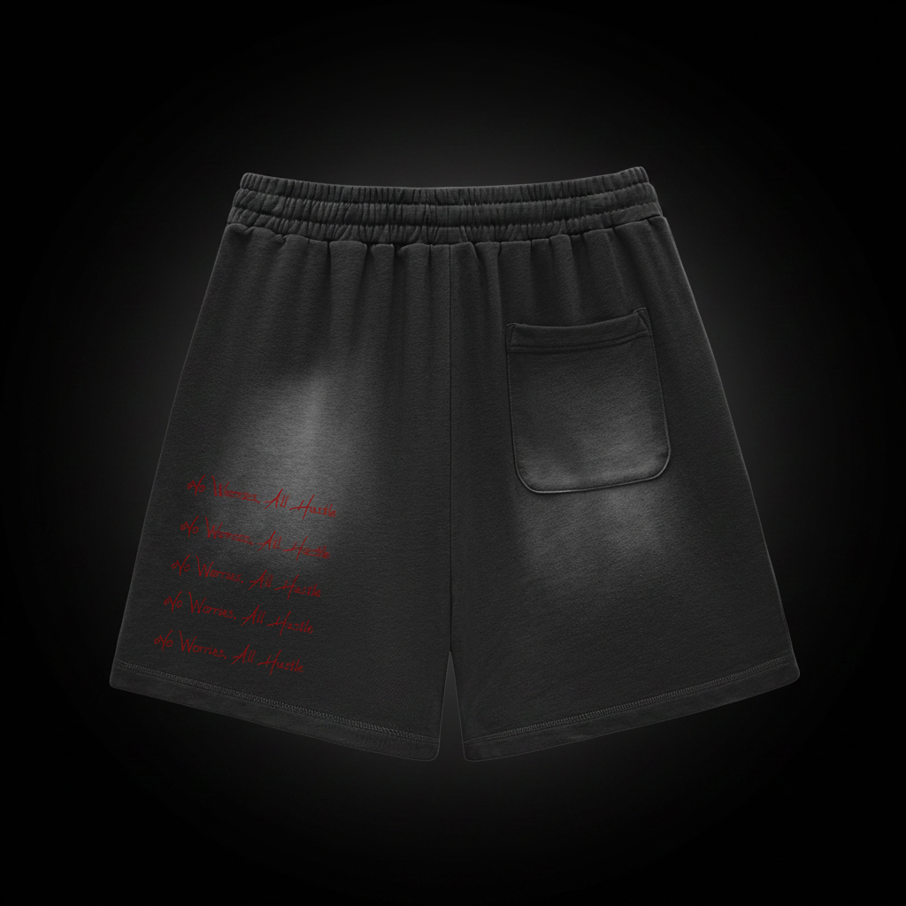 Black Shorts Back