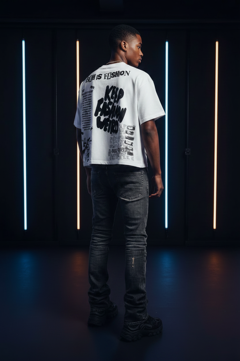 Business After Hours Tee – Back Model Shot