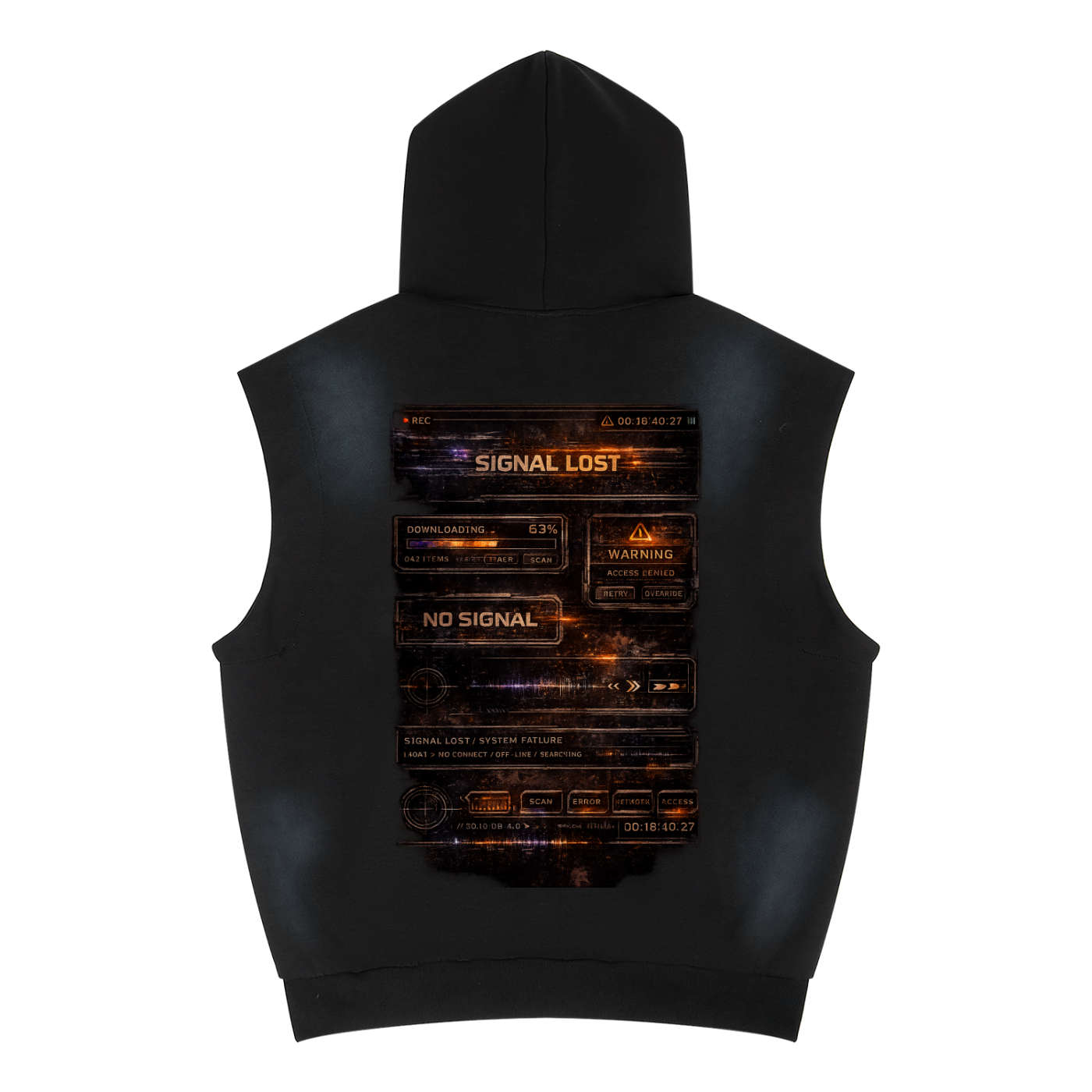 DèɛpEŋD "Blackout" Sleeveless Hoodie