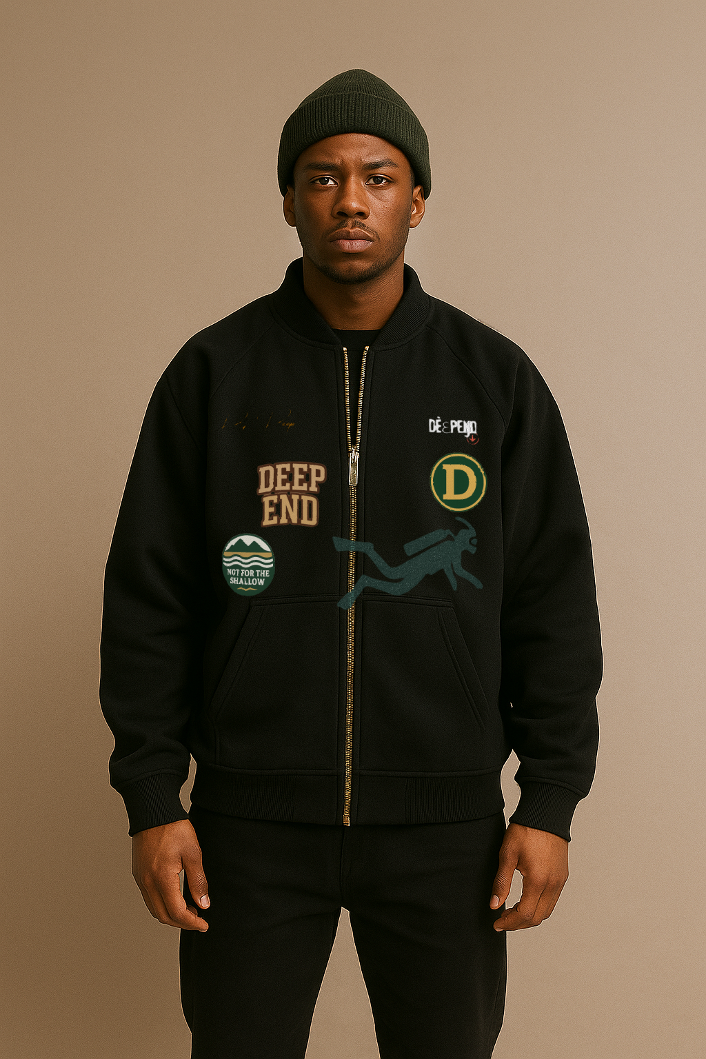 DèɛpEŋD Full Zip Jacket