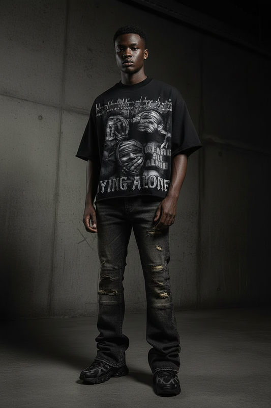 Came Alone Leave Alone Tee — Full Front Facing
