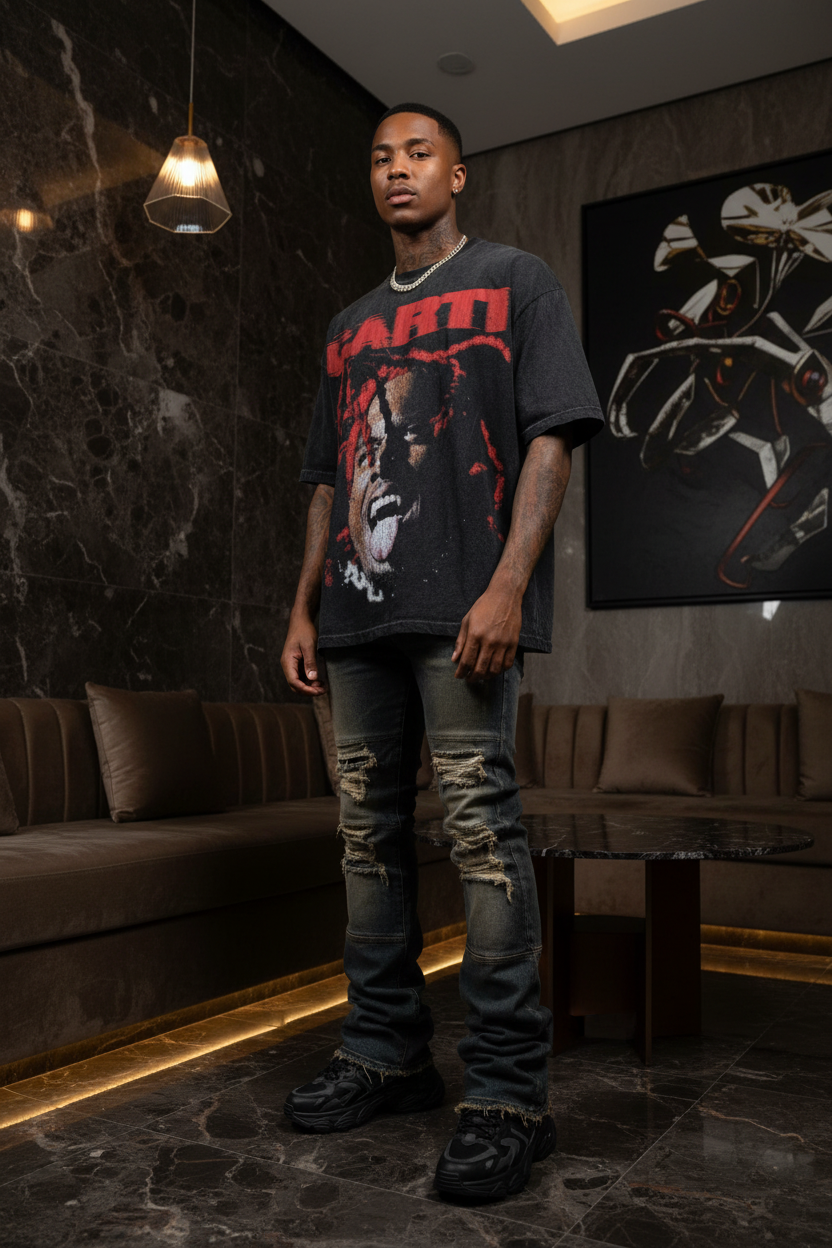 Carti Tee Model Shot