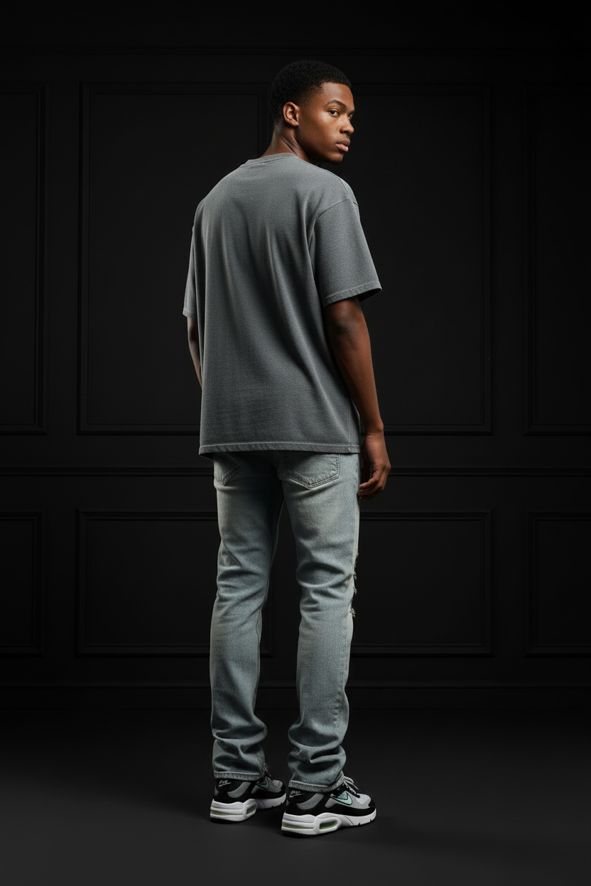 Cross Energy Tee - Back View Model