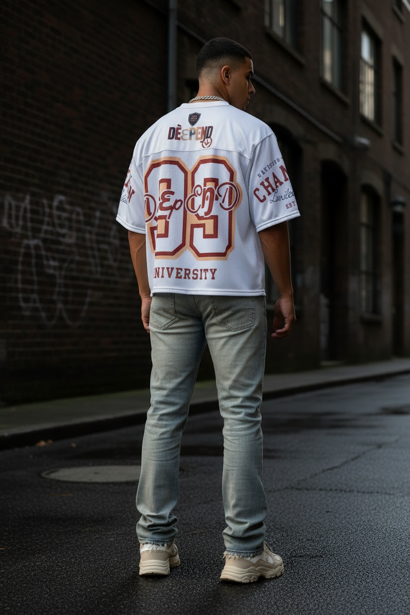 DèɛpEŋD 99 Problems Jersey – Back View