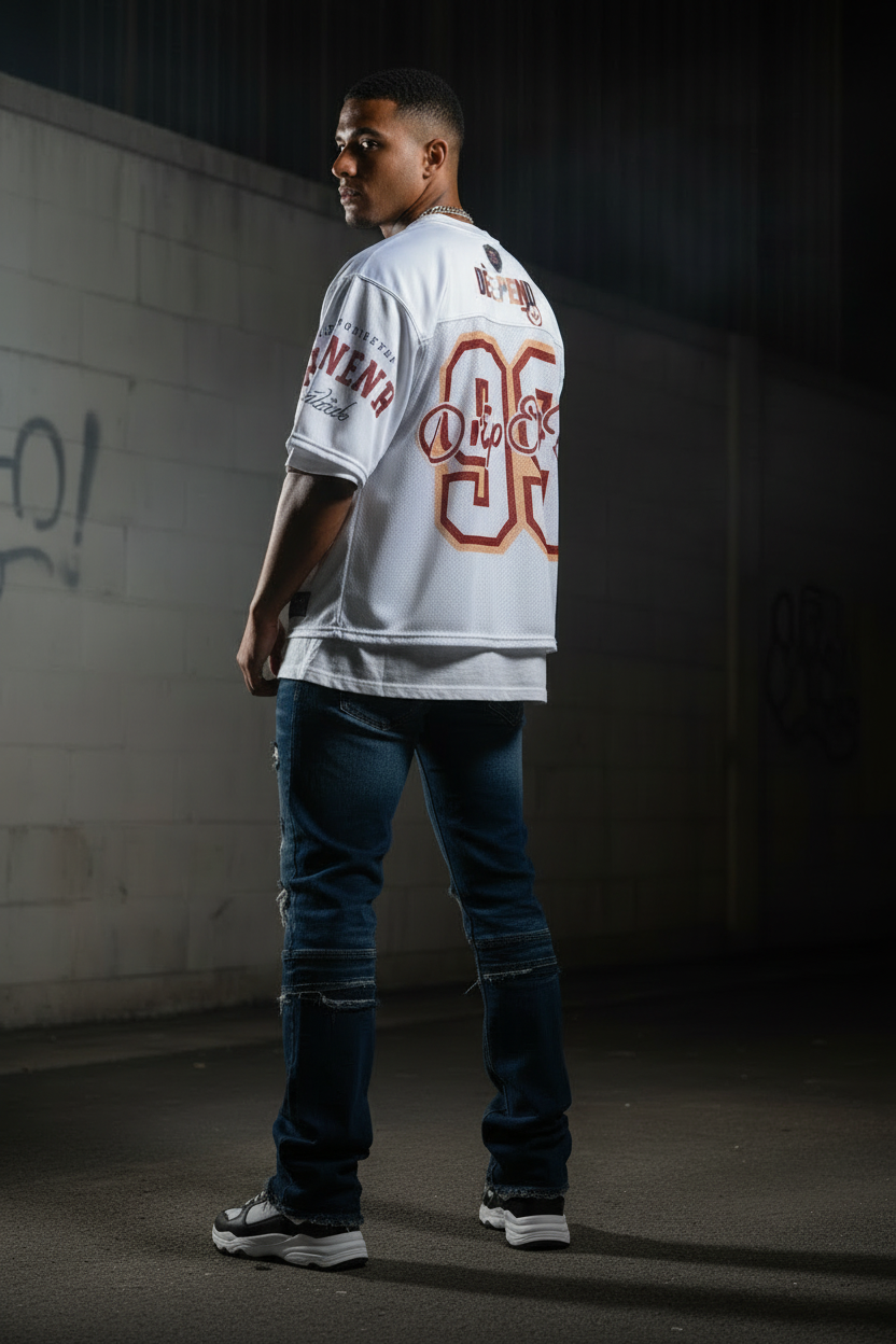 DèɛpEŋD 99 Problems Jersey – Back View