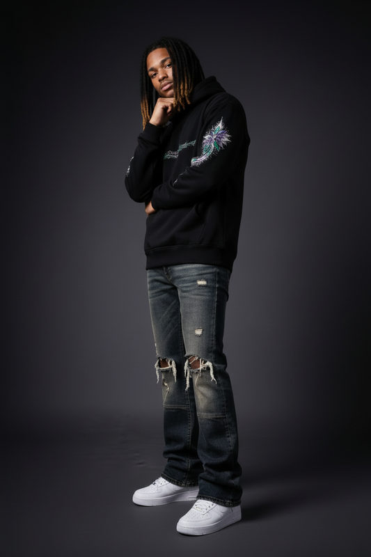 DèɛpEŋD Gems Hoodie – Realistic Model AF1s