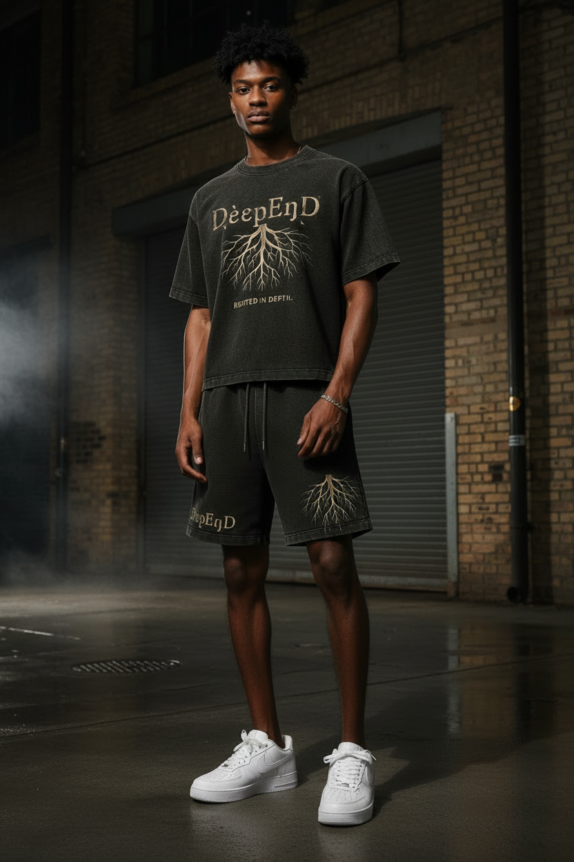 DèɛpEŋD Rooted Short Set — Mixed Race Model 6'2"
