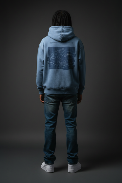 DèɛpEŋD Subsurface Hoodie – Back View