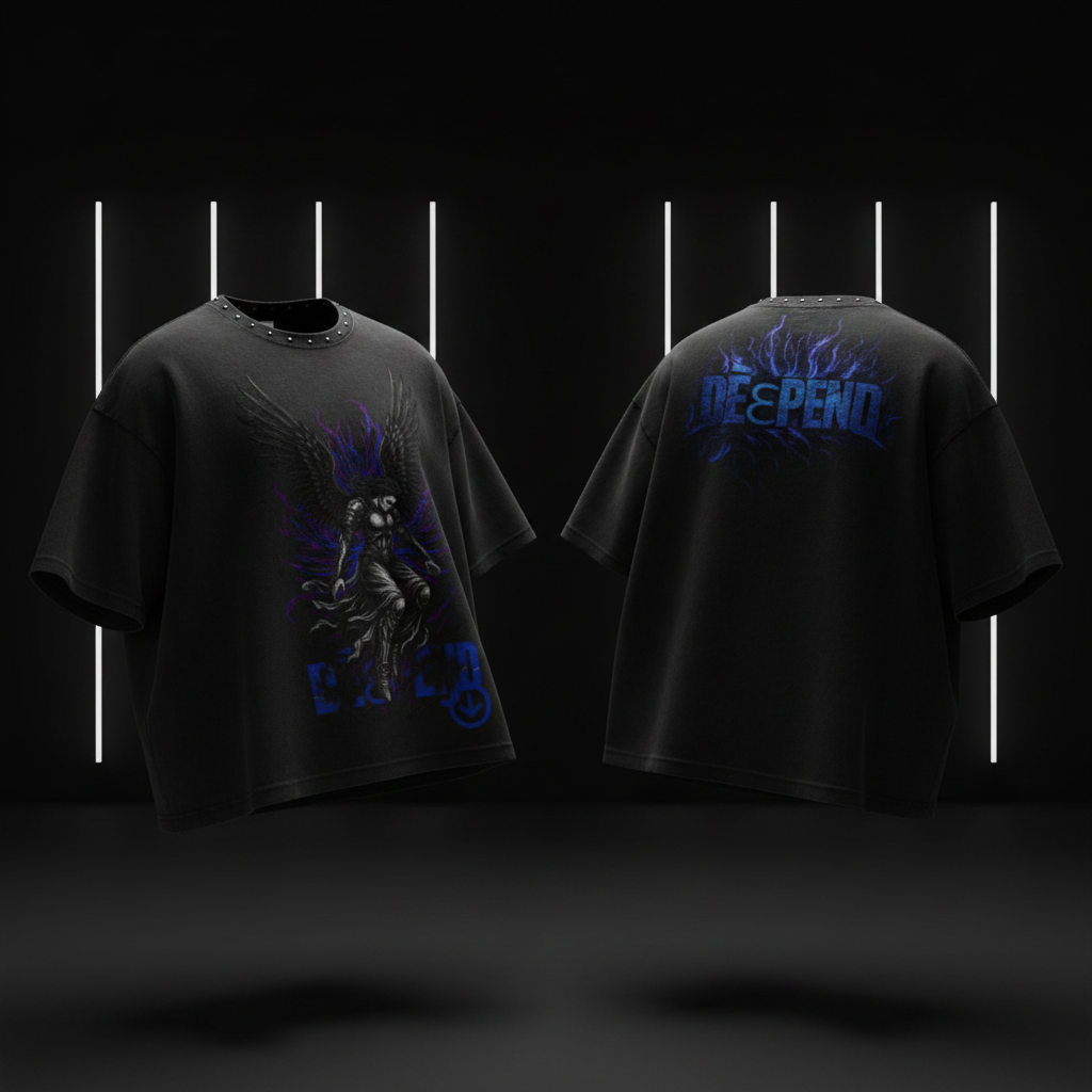 DèɛpEŋD Tee 3D Mockup