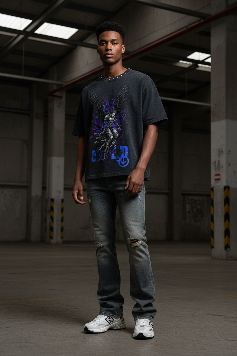DèɛpEŋD Tee Model Shot