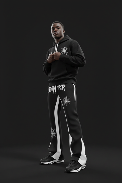 Dark Flared Joggers KC3322