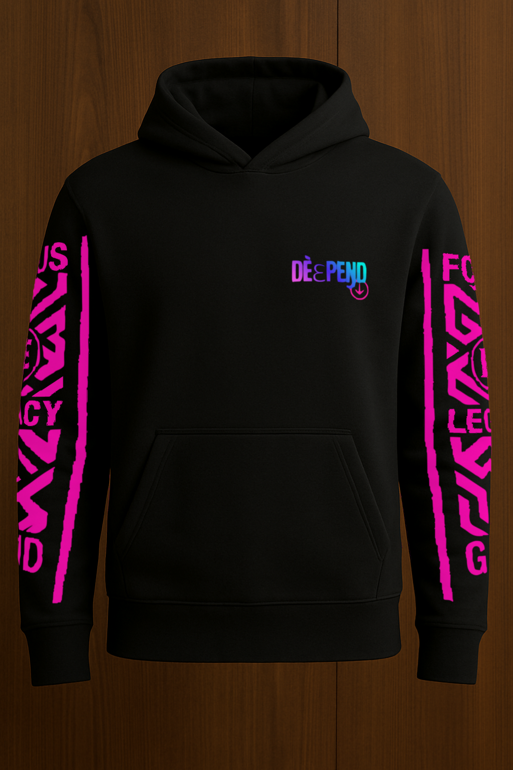 DèɛpEŋD GeoPrint Hoodie