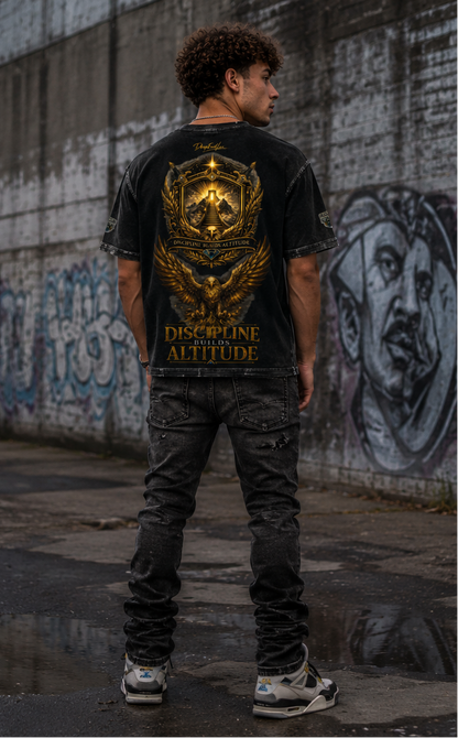 DèɛpEŋD "Ascension" Snow Wash Boxy Fit T-Shirt — product image 8