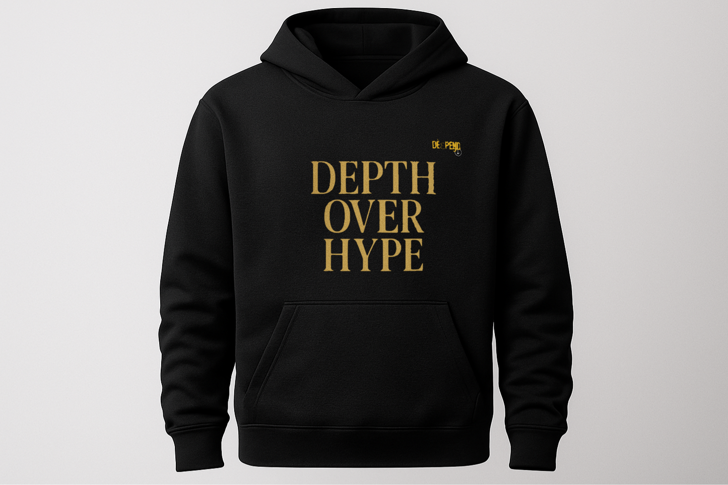 DèɛpEŋD Depth Over Hype Hoodie
