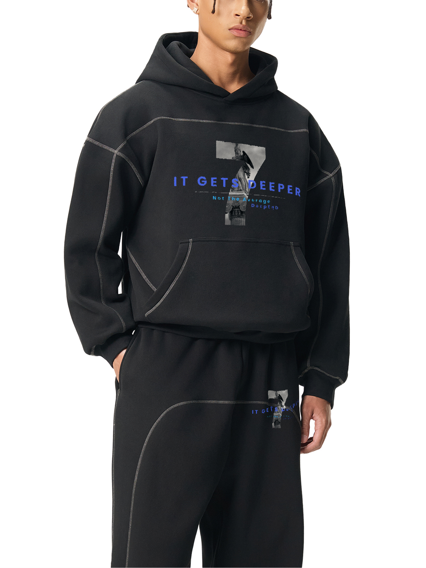 DèɛpEŋD "It Gets Deeper" Athletic Set