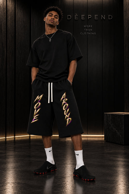 DèɛpEŋD Move Around Three-quarter Shorts