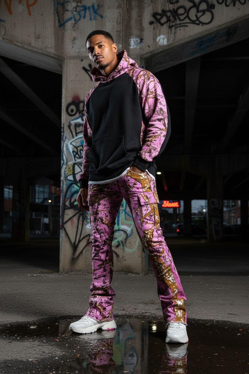 Hunters Flare — Accent Camo Hoodie