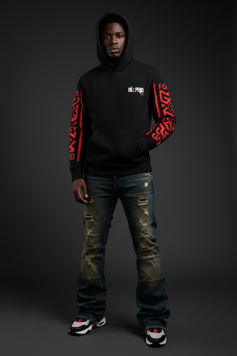 Red colorway front view