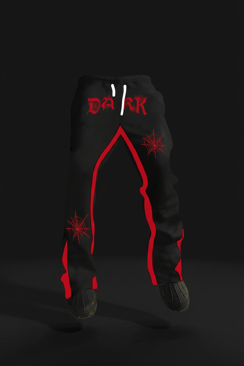 Dark Flared Joggers - KC3323