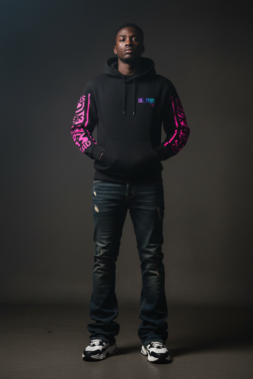 Pink colorway front view