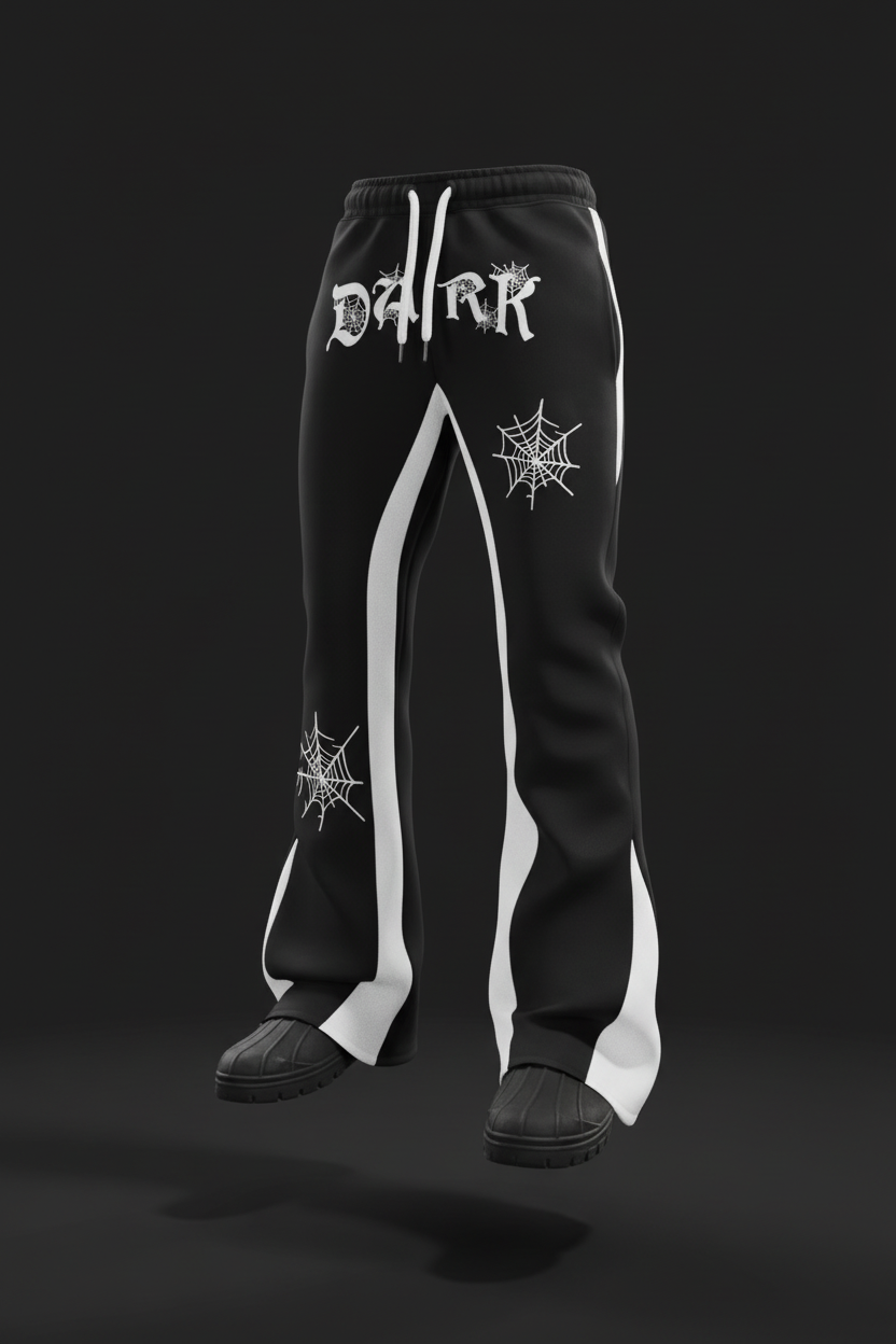 Dark Flared Joggers - KC3322