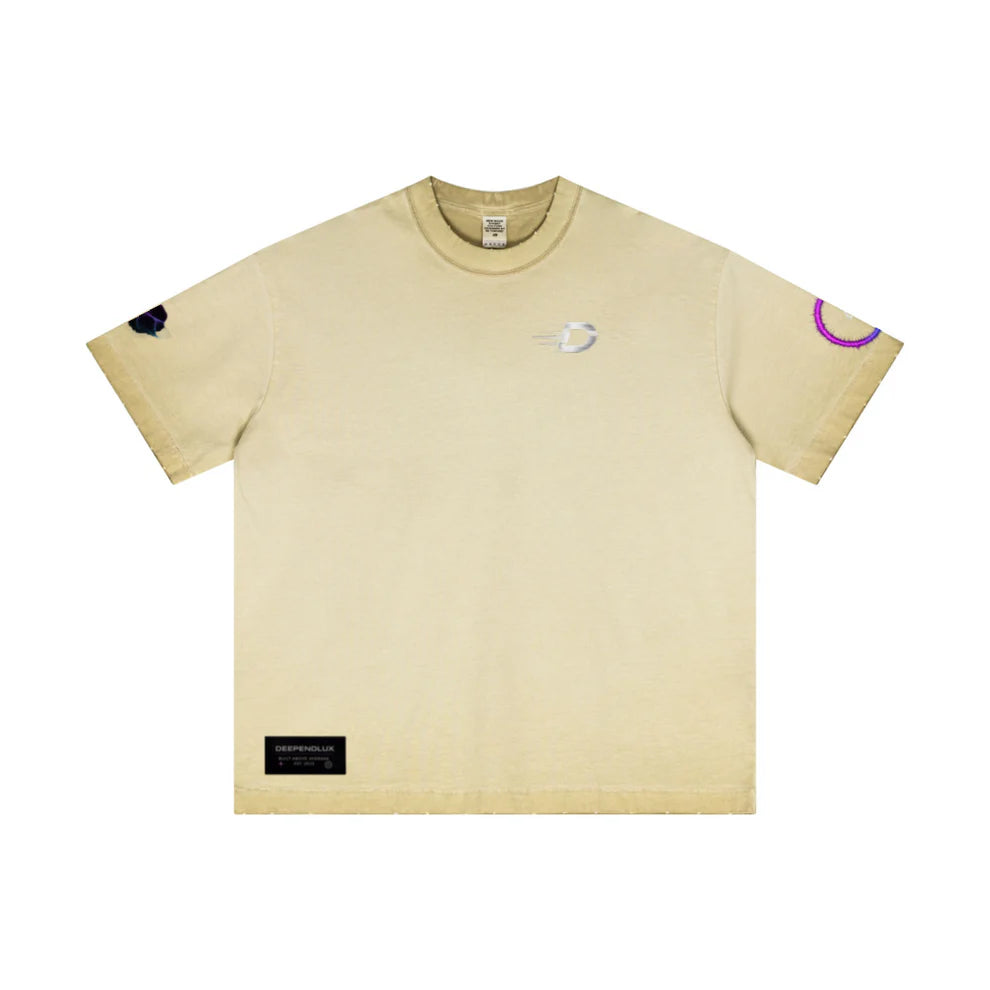 DèɛpEŋD Frequency Raw Edge Tee