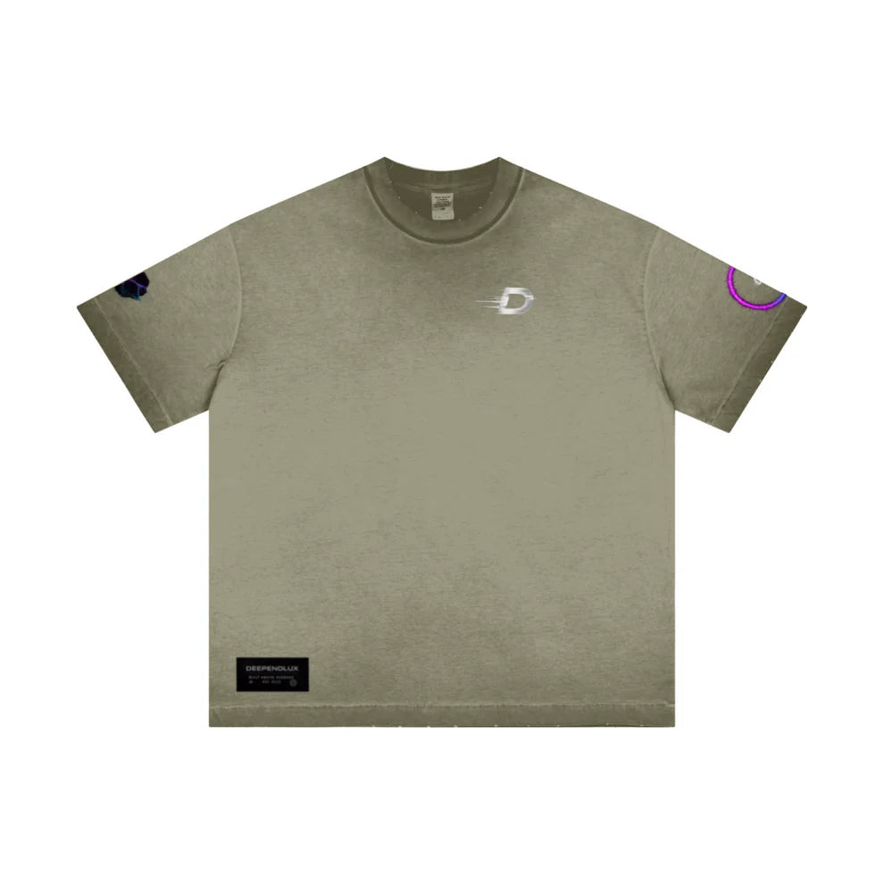 DèɛpEŋD Frequency Raw Edge Tee