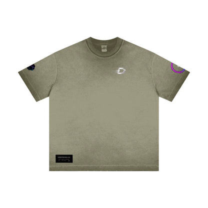 DèɛpEŋD Frequency Raw Edge Tee — product view