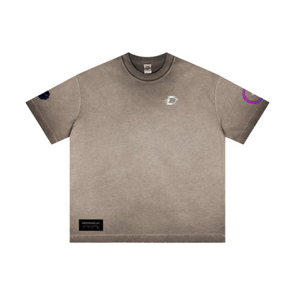 DèɛpEŋD Frequency Raw Edge Tee — product view