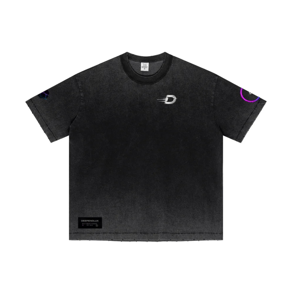 DèɛpEŋD Frequency Raw Edge Tee