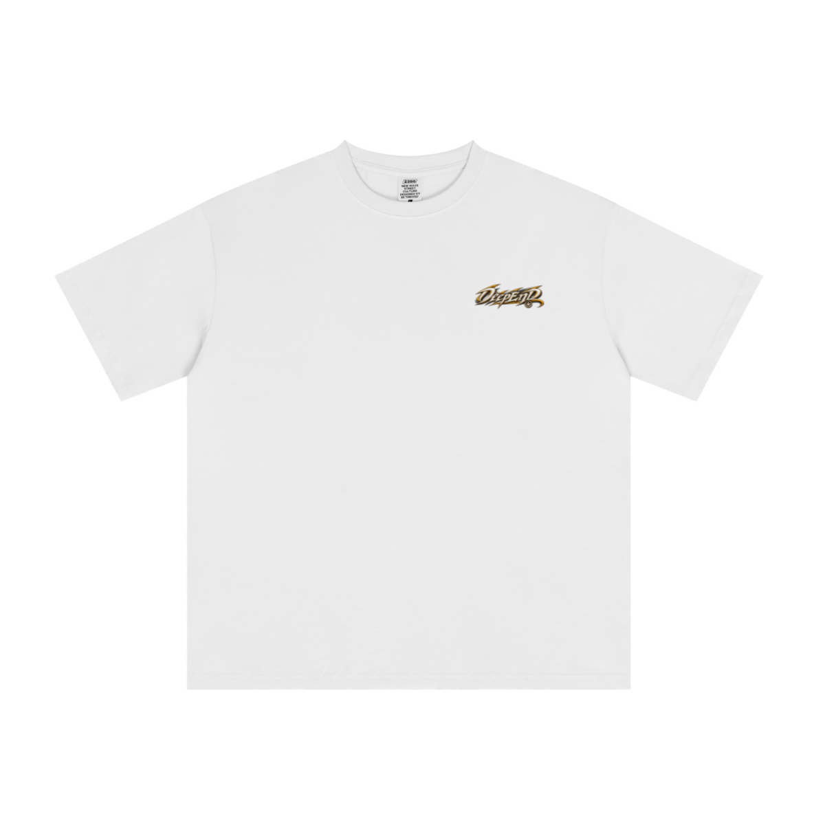 235GSM Men's Low-Shrink Cool-Touch Cotton T-Shirt  White