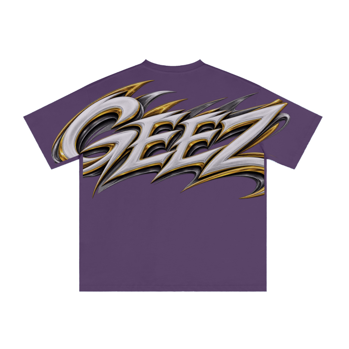 235GSM Men's Low-Shrink Cool-Touch Cotton T-Shirt Purple