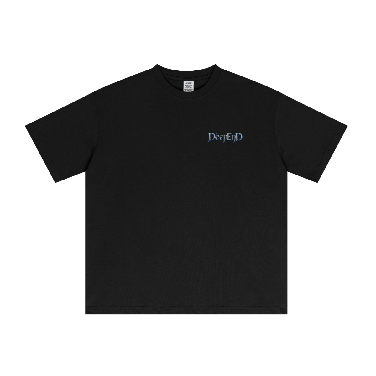 235GSM Men's Low-Shrink Cool-Touch Cotton T-Shirt Black