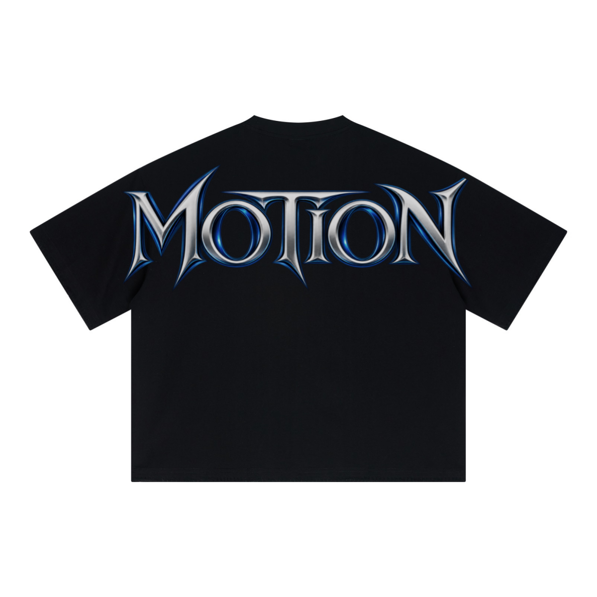 240GSM Unisex Boxy-Fit Loose-Fit T-shirt Black