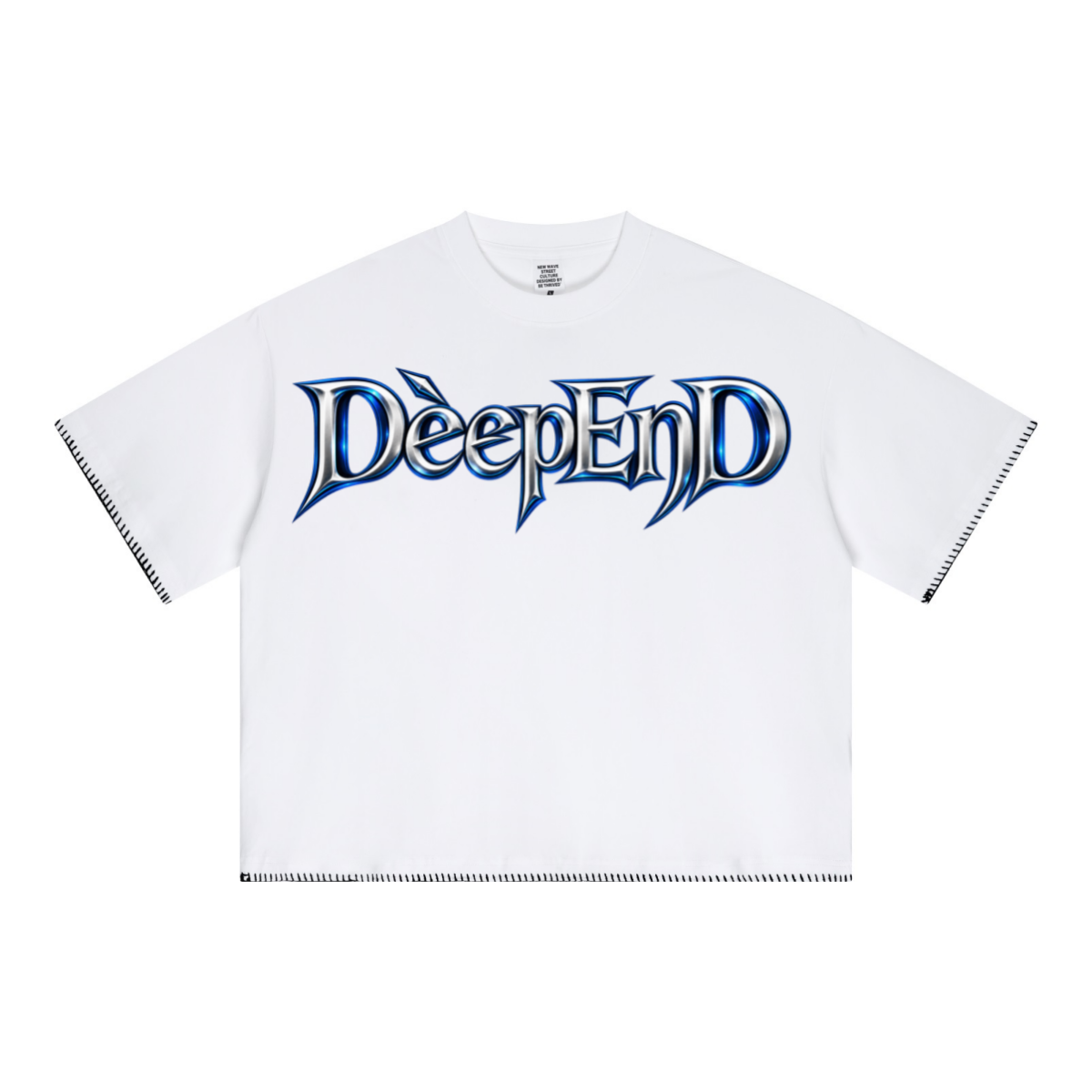 240GSM Unisex Boxy-Fit Loose-Fit T-shirt Off white