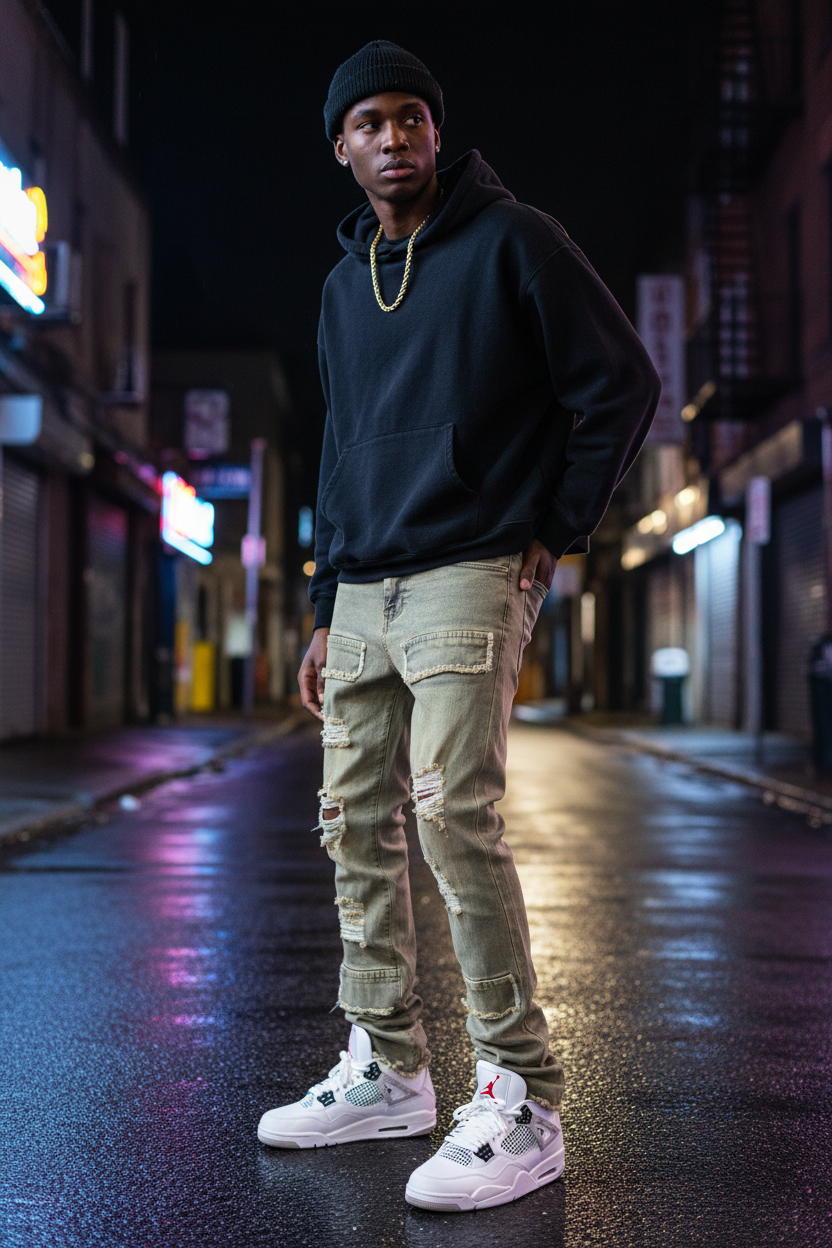 Model Shot — Young Urban Streetwear
