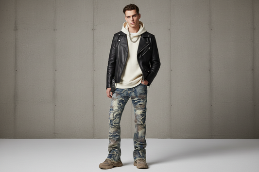 Boot Cut Stretch Flared Denim Slim