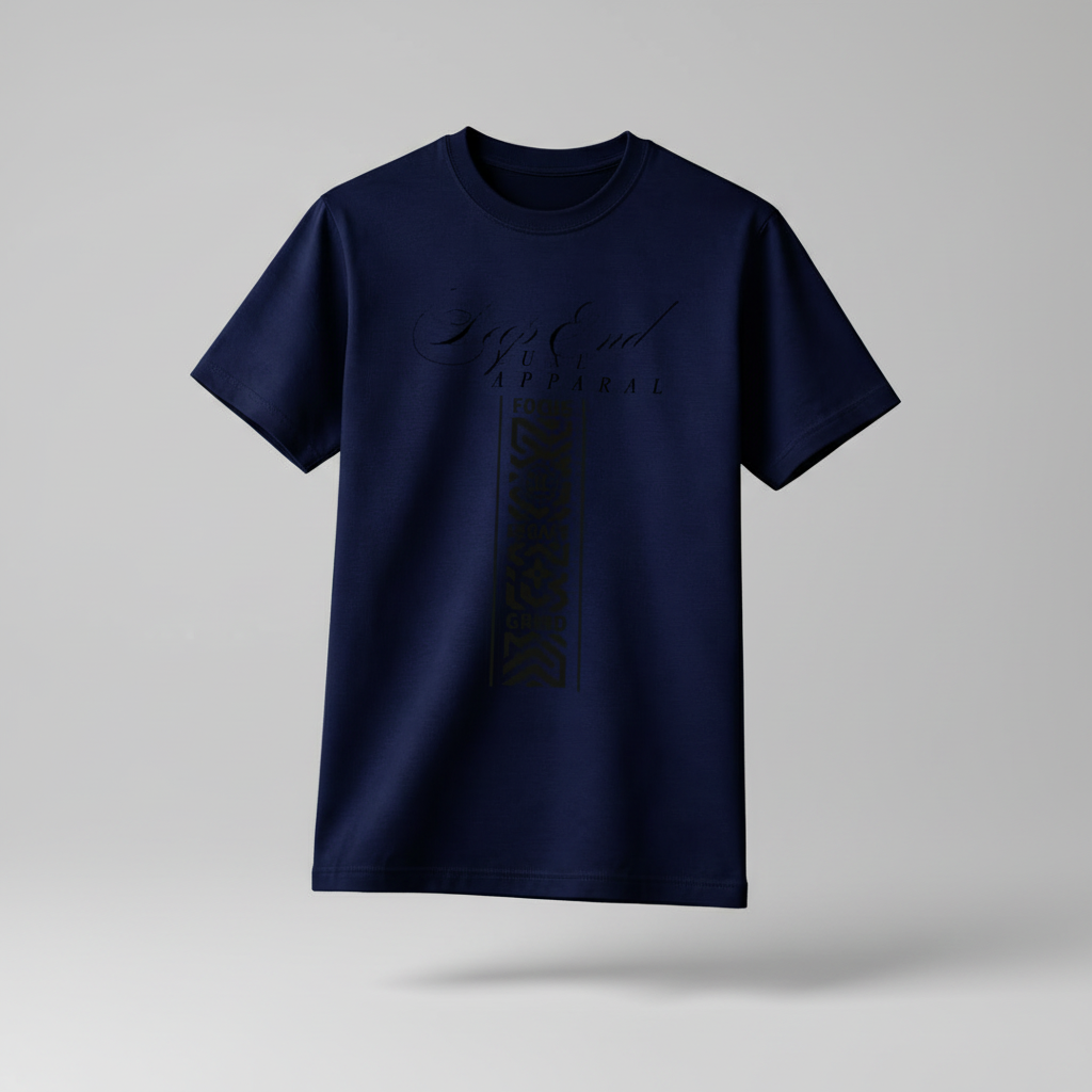 Navy Blue Ghost Mockup