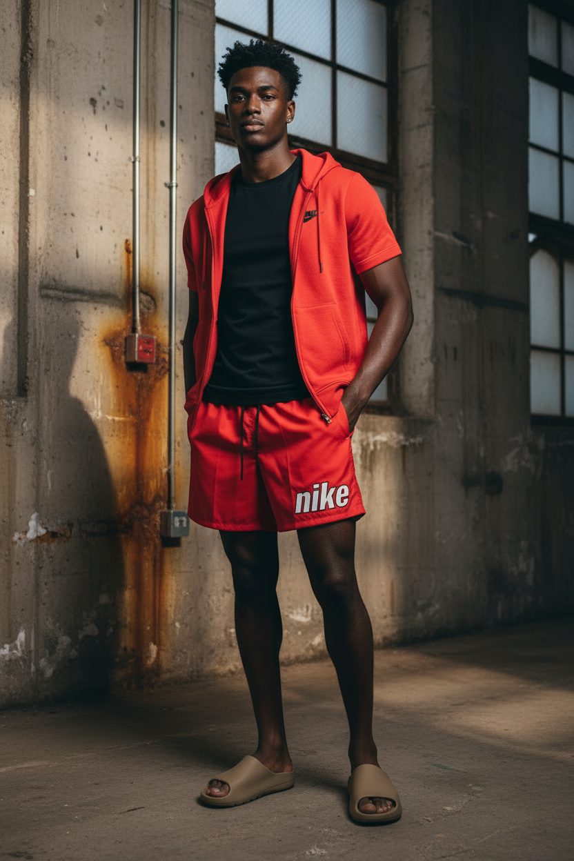 Nike Club Flow Shorts – Industrial Urban Scene