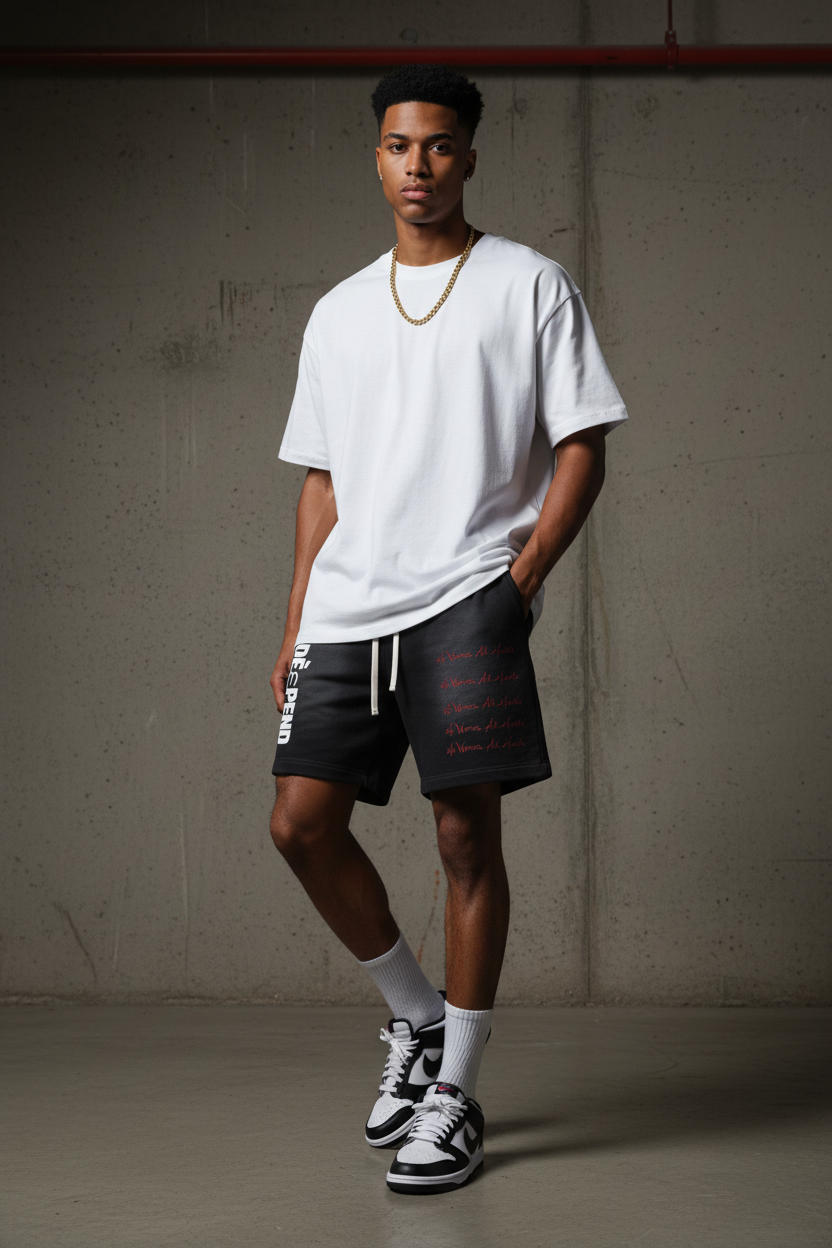 No Worries All Hustle – Black Colorway Hood