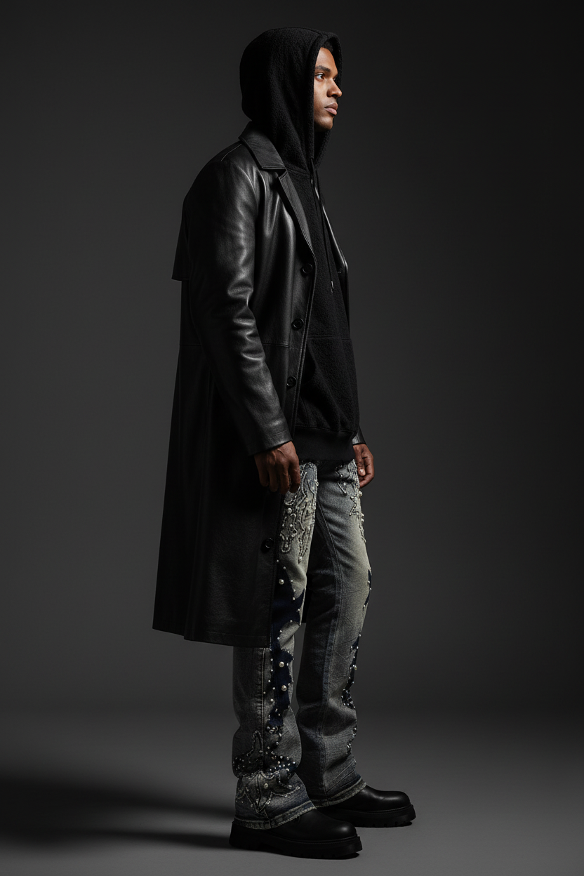 Pearl Boot Cut Denim — Side Angle