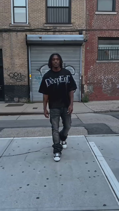 DèɛpEŋD Motion Boxy-Fit  T-shirt