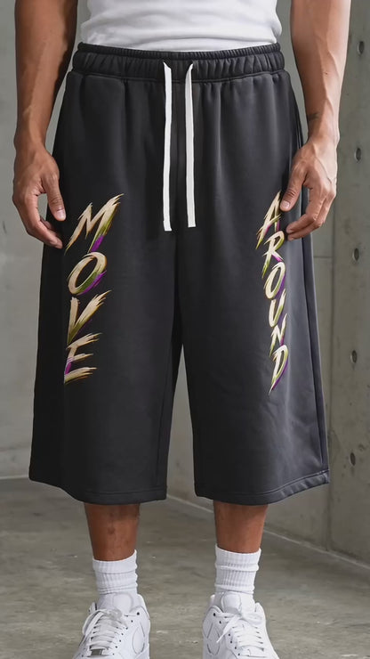 DèɛpEŋD Move Around Three-quarter Shorts