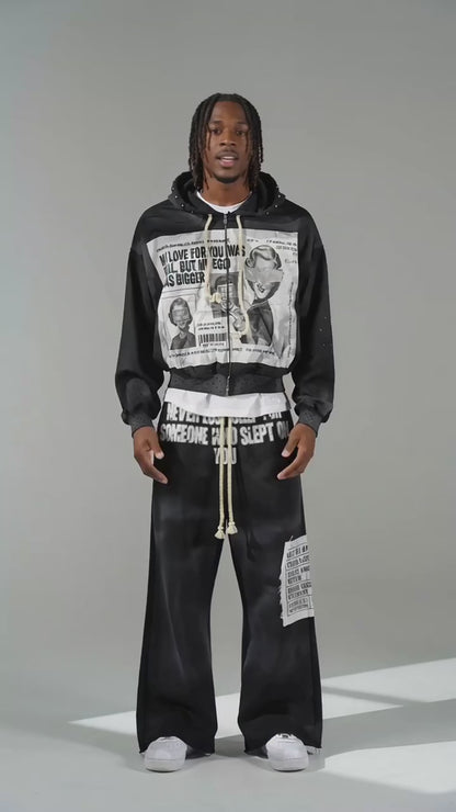 Retro Patchwork Jogger Set