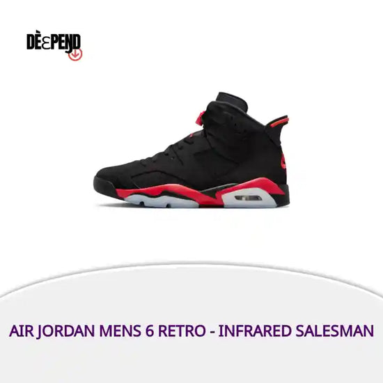 Air Jordan Mens 6 Retro - Infrared Salesman by@Outfy