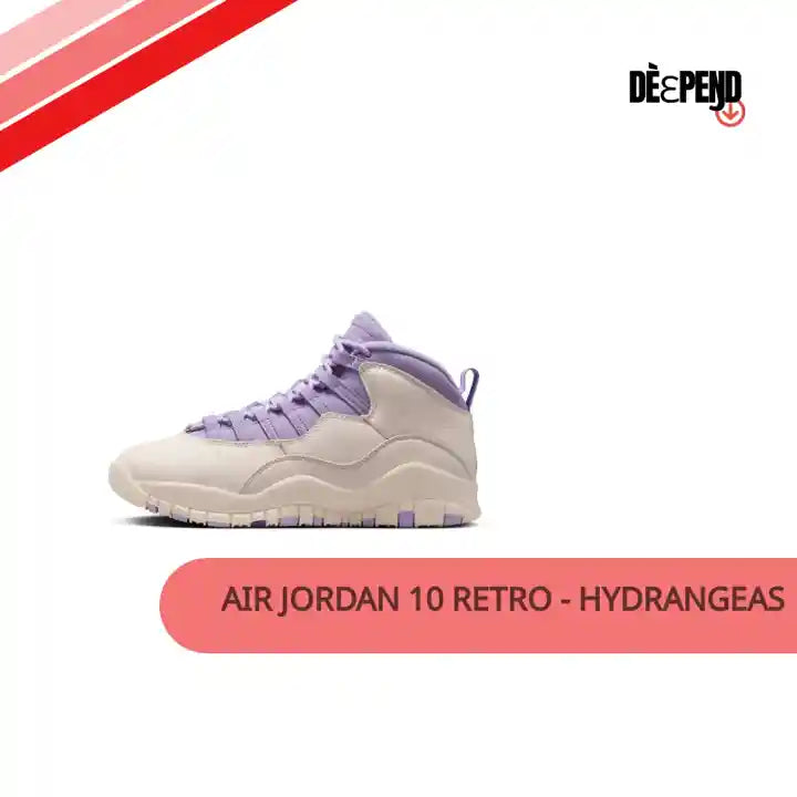 Air Jordan 10 Retro - Hydrangeas by@Outfy