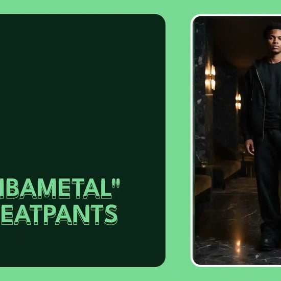 "TRIBAMETAL" SWEATPANTS by@Outfy