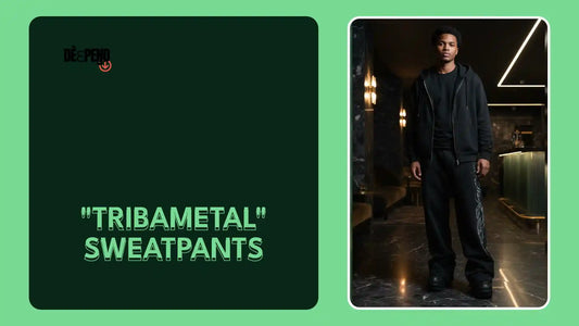 "TRIBAMETAL" SWEATPANTS by@Outfy