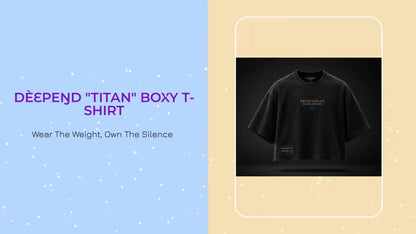 D&egrave;ɛpEŋD "Titan" Boxy T-Shirt by@Outfy